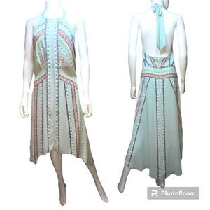 BCBGMaxAzria Ginevia Aqua Mst Dress Size M
